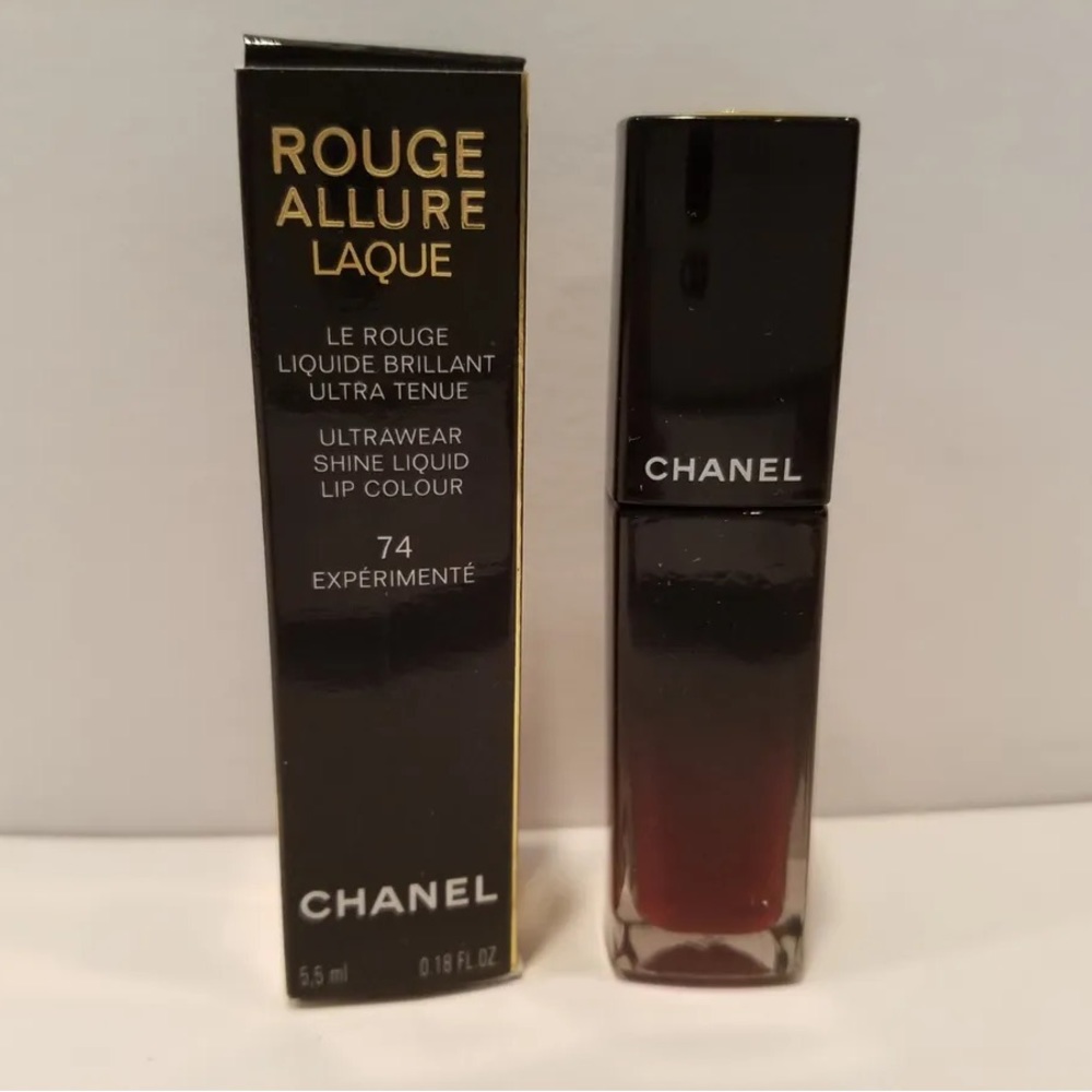 Chanel ROUGE ALLURE LAQUE Ultrawear Shine Liquid Lip Colour 74 EXPERIMENTE